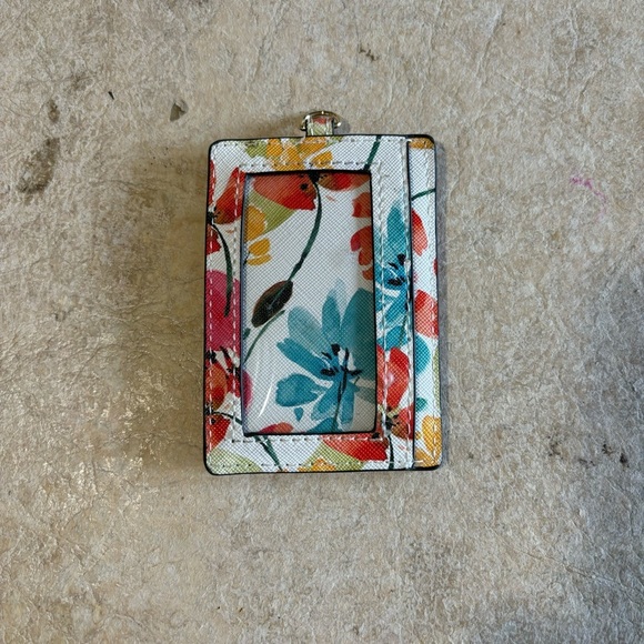 Floral Nanette Lepore Card Holder New - Picture 2 of 2
